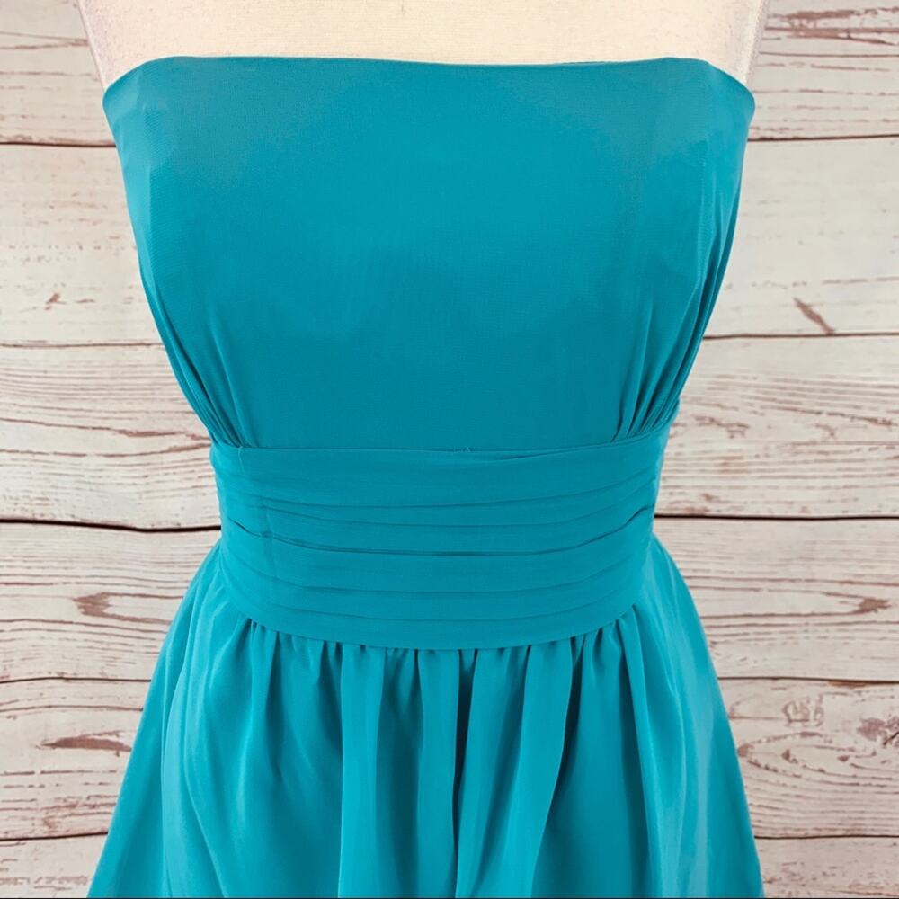 Alfred Angelo Strapless Beyond The Sea Pleats 7259 View 2